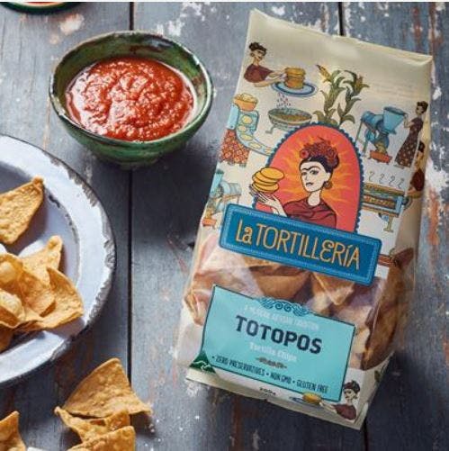 La Tortillera Totopos Tortilla Chips 200g