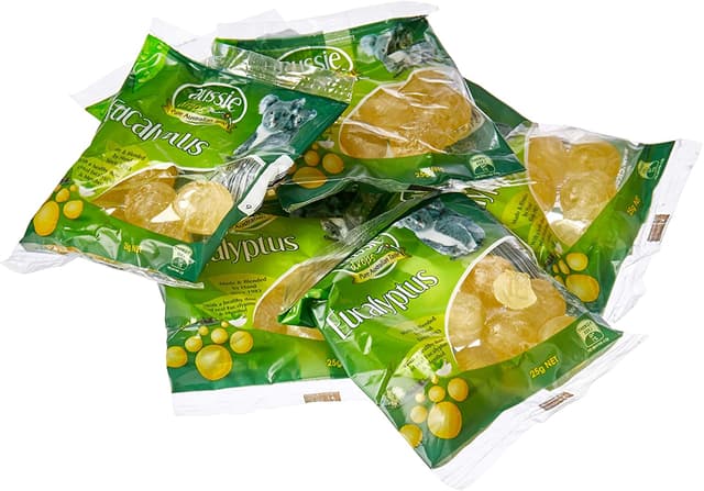 Aussie Drops Eucalyptus Lollies 25g