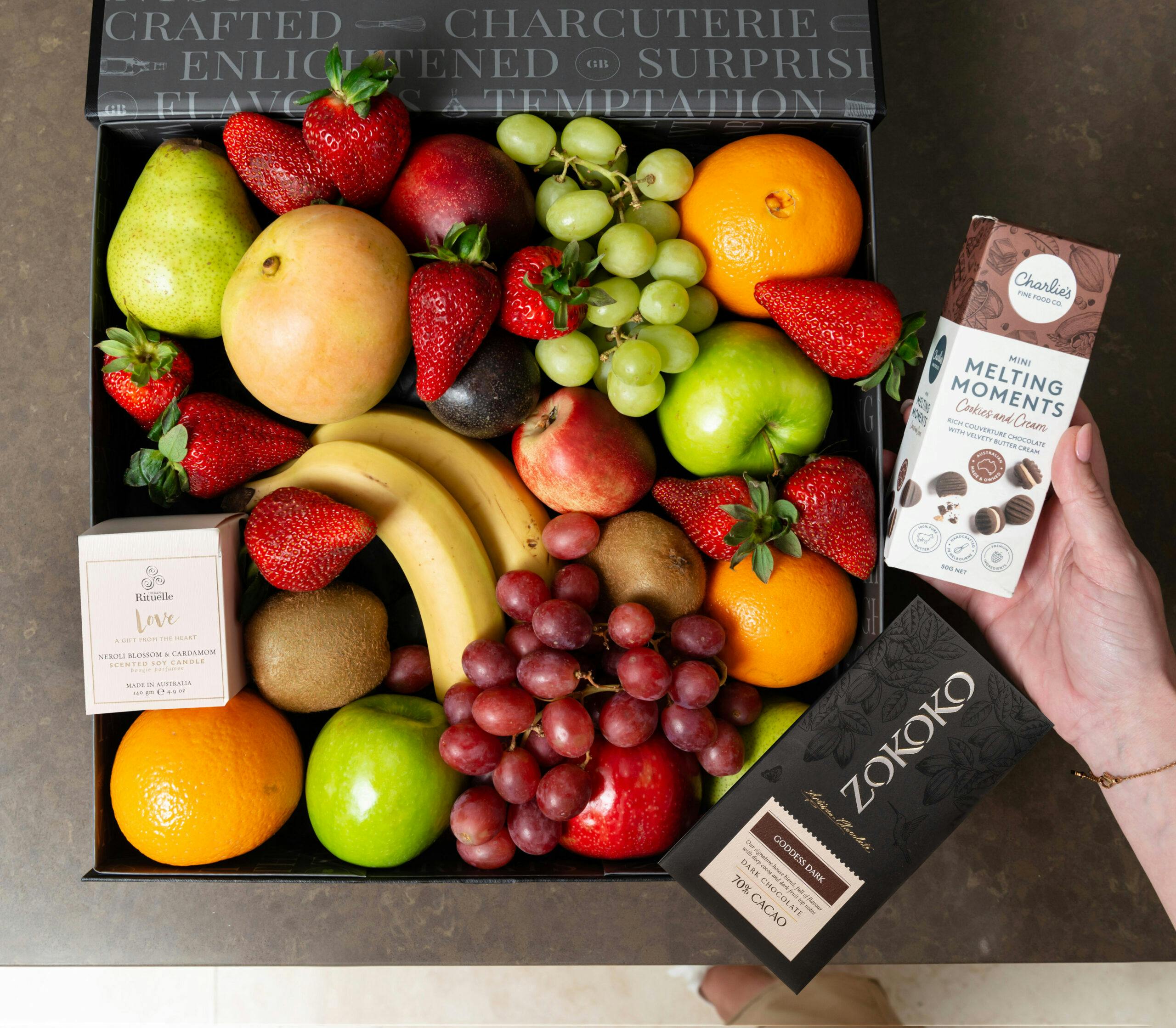 Pamper and Treats Fruit Hamper