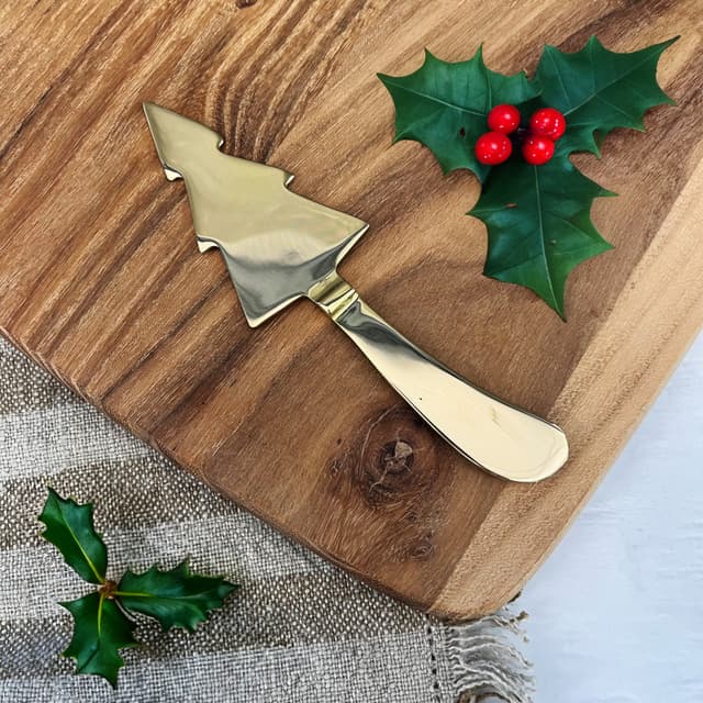 Christmas Cheese Knife