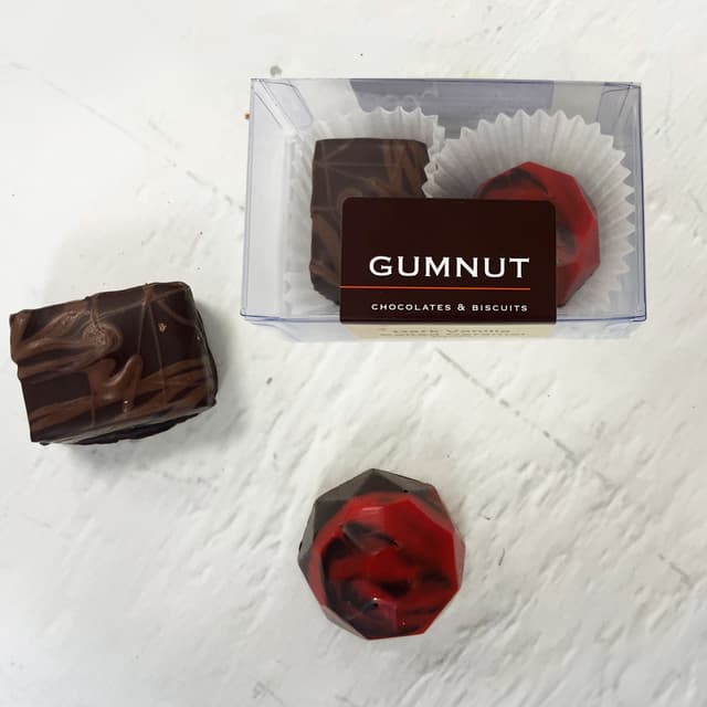 Gumnut Dark Vanilla Salted Caramel Twin Pack 35g