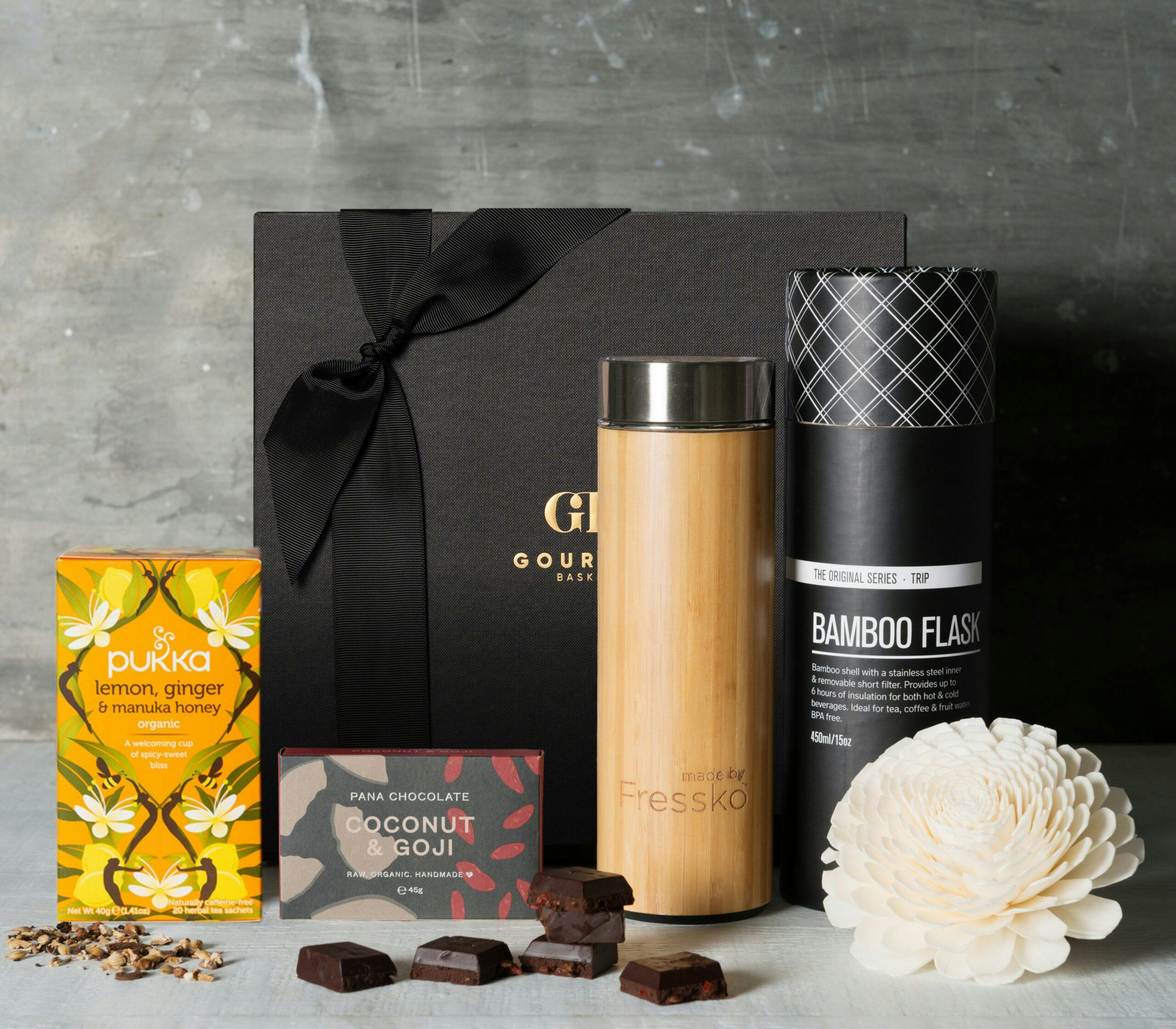 Purify Health Inspired Tea Hamper etched