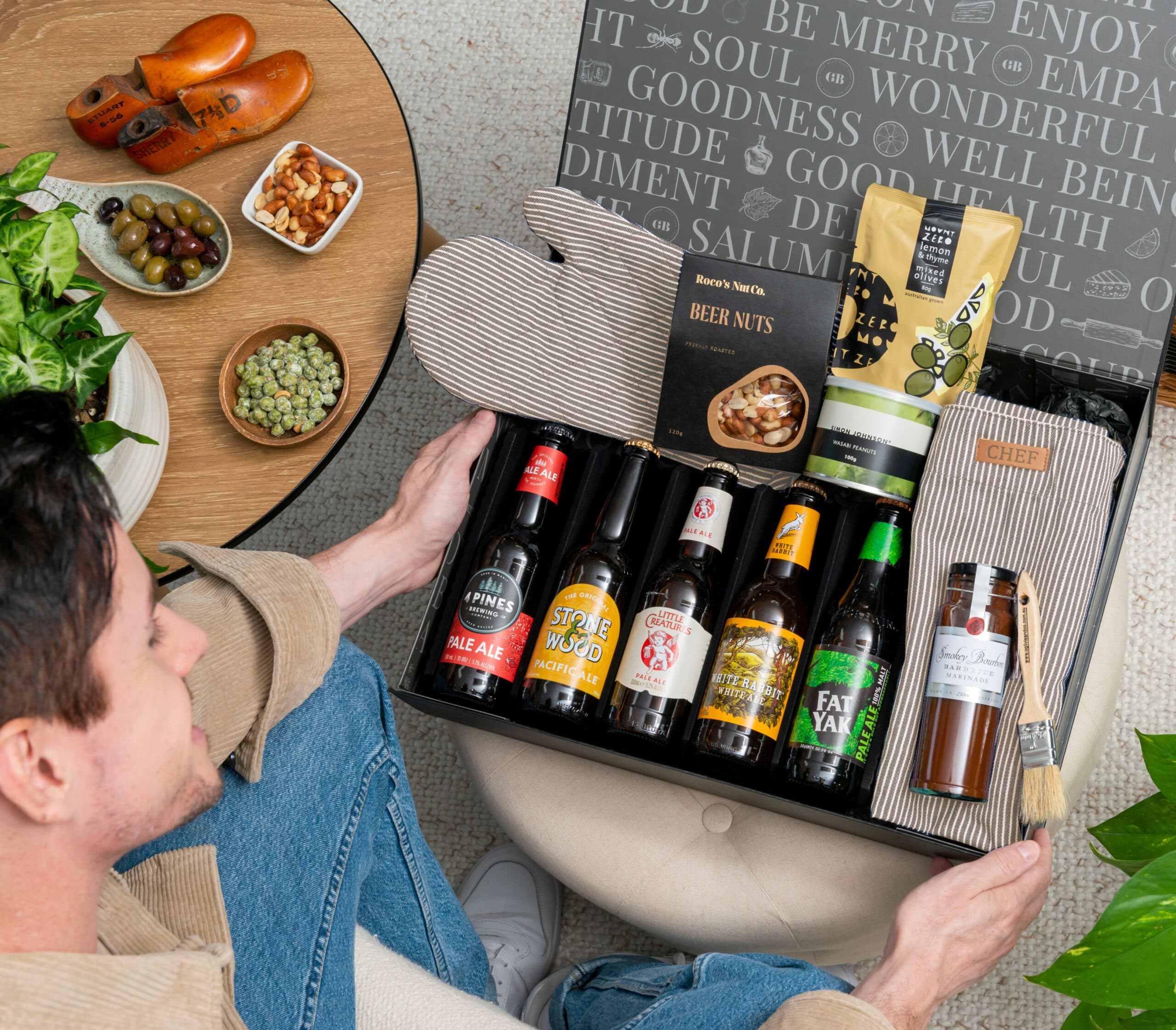 beer hamper for fathers day