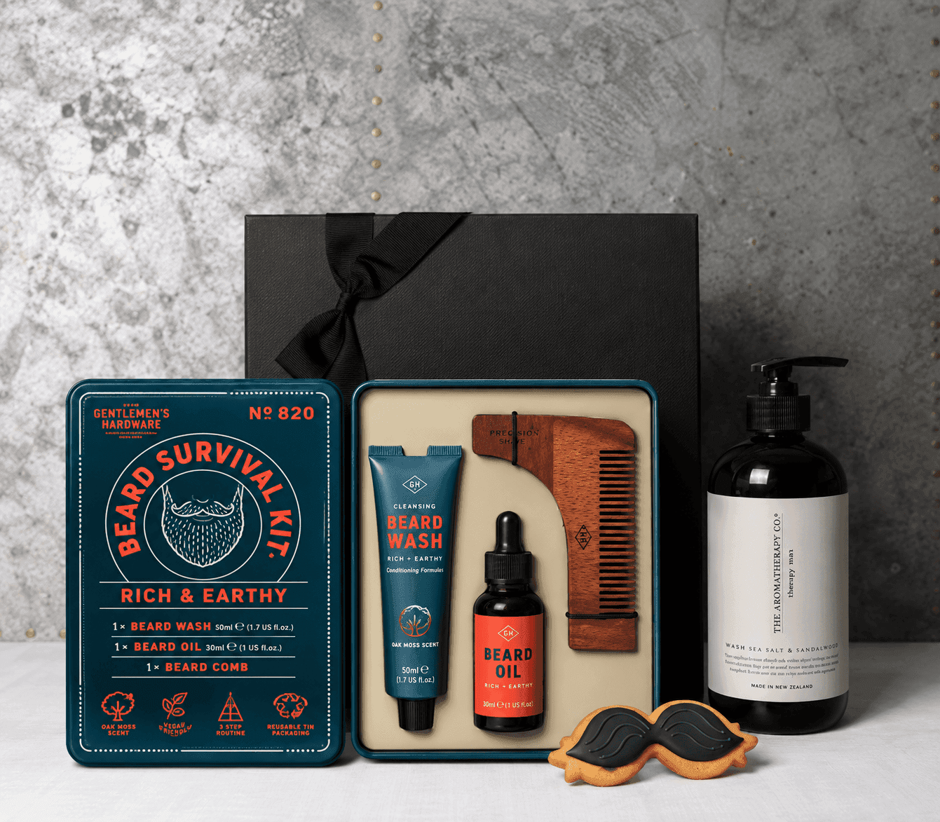 The Gentlemans Beard Hamper New Kit