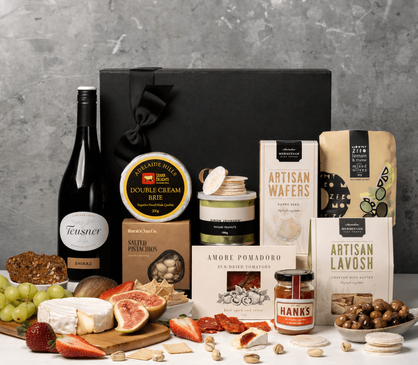 Prestige_Brie_Cheese_and_Wine_Hamper_fresh_brie