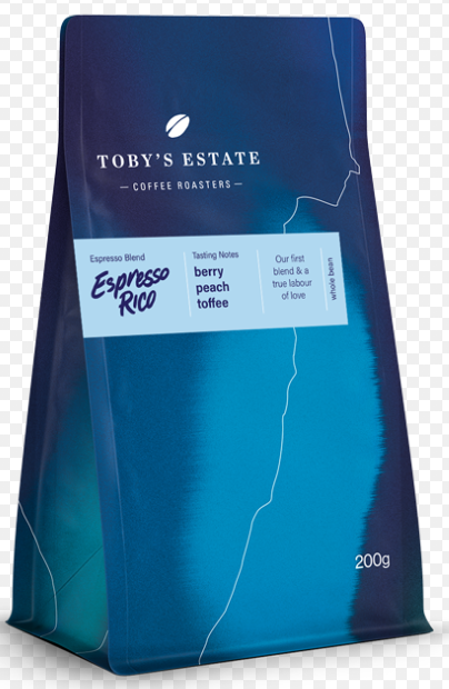 Toby's Estate Coffee Espresso Rico 200g