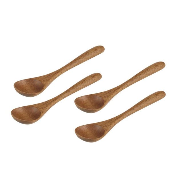 Davis and Waddell Acacia Dip Spoons Set of 2