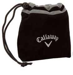 Callaway Drawstring Valuables Pouch - Black