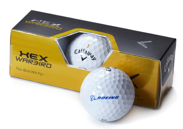 Callaway Warbird Golf Balls - pack of 3