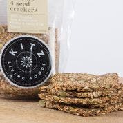 Kitz Living Foods Gourmet 4 Seed Crackers 100g