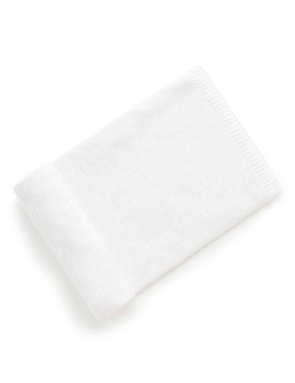 Pure Baby Essentials White Blanket