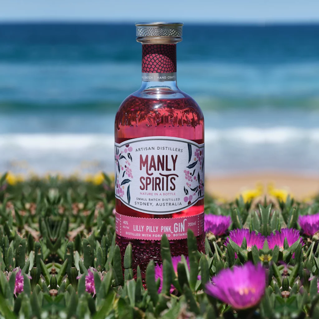 Manly Spirits Lilly Pilly Pink Gin 200ml
