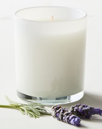 Candle White Soy 300g