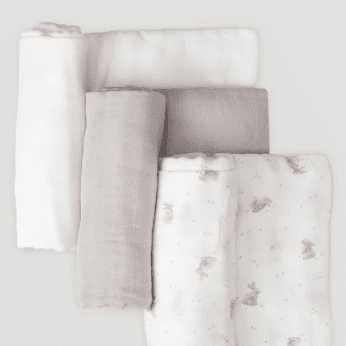 Little Linen Bamboo Muslin Wrap